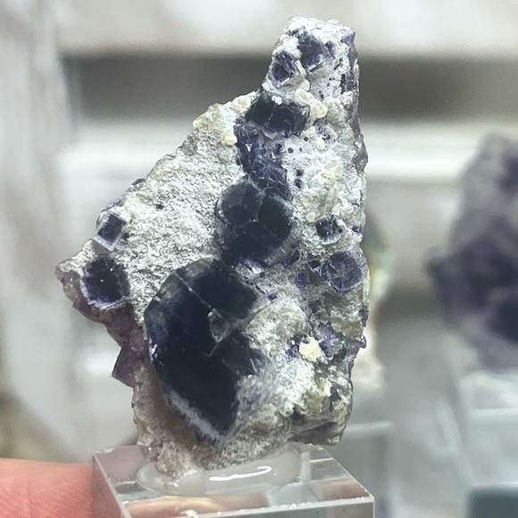 Yindu Mine Fluorite on Stand - Picture 7 of 13